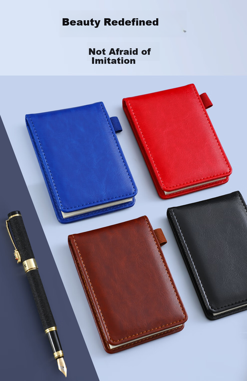 Jiaranheng Mini Pocket Notebook, A7 Size, Portable Notepad, Flip-Top Design, Tear-Off Pages, Convenient for Nurses And Doctors, Memo Pad, Journal, Vocabulary Book, Brown Color 3