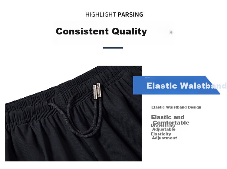 TUCANO Ice Silk Shorts for Men, Simple Casual Versatile Mid-Length Pants, Five-Point Shorts, Men's Summer Wear, Black, 2XL 5