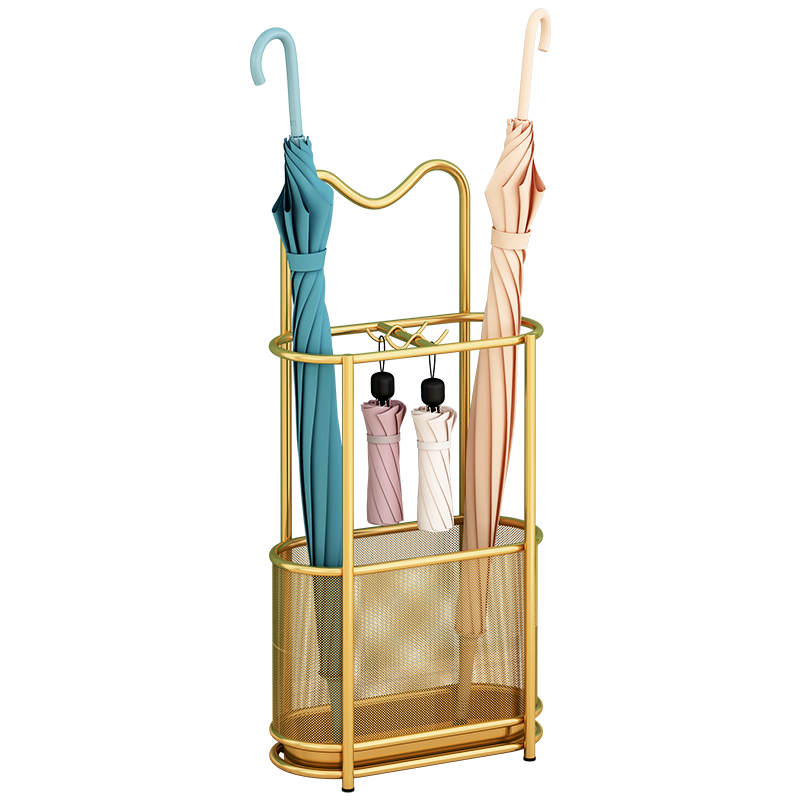 WOJIA Umbrella Stand Storage Rack for Home, Lobby, Hotel, Commercial Use, Umbrella Holder, Entrance Hanging Rack, Umbrella Organizer