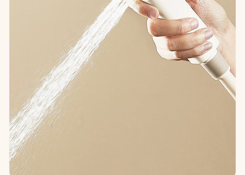 Anhua R5 SE Simple Shower Set Pressurized Pure Copper Body No Top Spray Handheld Nozzle Milky White N3GQ9049MKW2 11