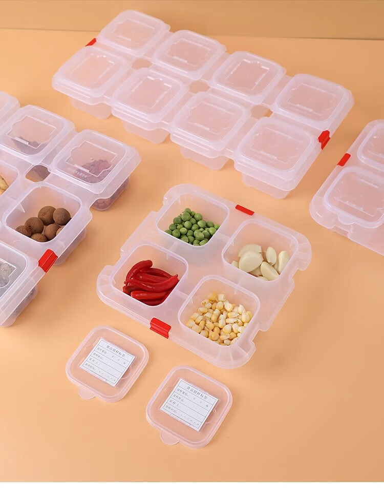 Danshi Zhiyuan Food Sampling Boxes Canteen Sample Containers Dish Sampling Fresh-Keeping Boxes 300ML 10 Pieces (Beijing Warehouse) 17