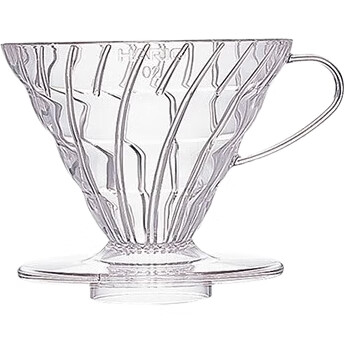 Воронка для заваривания кофе HARIO V60, размер 02, для 1-4 порций, пластиковая, прозрачная