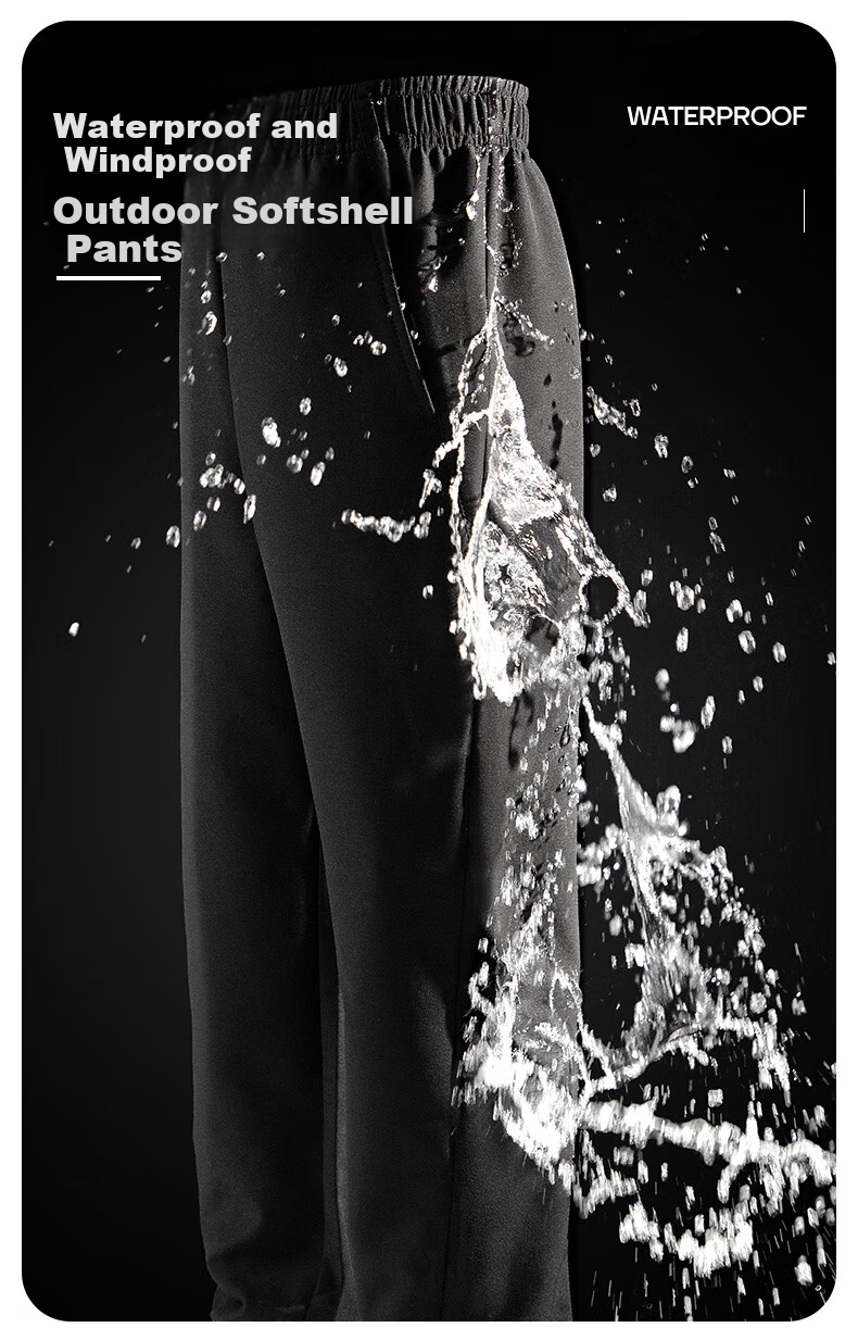 Baleno Boys' Pants, Spring And Autumn 2026 Style, Children's Outdoor Sports Waterproof Cargo Pants, Hiking Pants, Kids' Tapered Casual Trousers 2