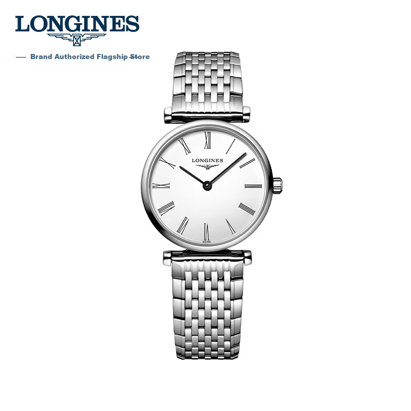 LONGINES Swiss Watch, Conquest Classic Series, Women's Steel Strap Quartz Watch L42094116