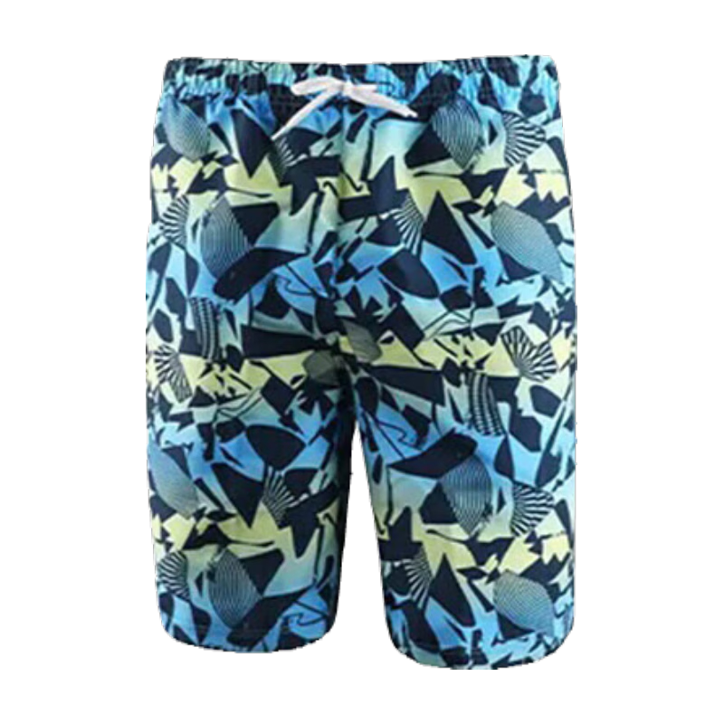 Li-Ning Beach Shorts for Men, Swim Trunks Suitable for Water Activities, Summer Youth Seaside Swimming Hot Springs Anti-Embarrassment Surfing Shorts Quick-Dry