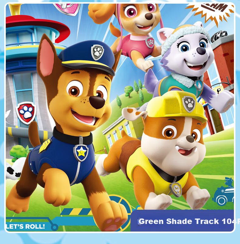 PAW PATROL Children's Puzzle Toy Three-In Set, Paw Patrol Boxed Puzzle, Home Decoration, Birthday Gift 3