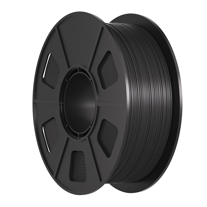 CMYKSUPPLIES Compatible with Tuozhu P1 3D Printing Material, PETG Basic Color, High-Toughness Easy-To Multi-Color High-Speed Machine BambuLab Black 1.75mm 1kg