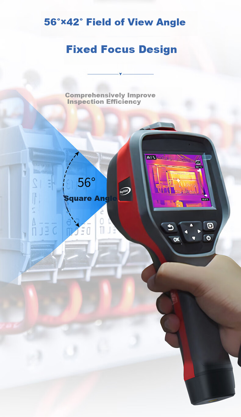 RAYTHINK Thermal Imaging Camera, Infrared Thermal Imager RM200A, Underfloor Heating Leak Detector, Handheld Temperature Meter, Leak Tester 5