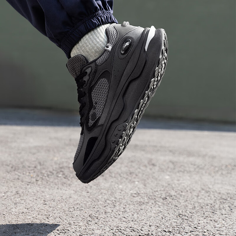 361° Sports Shoes, Peach Blossom Men's Shoes, Spring And Summer Retro Versatile Thick-Soled Casual Shoes, Height-Increasing Shoes for Men, 672536703-5