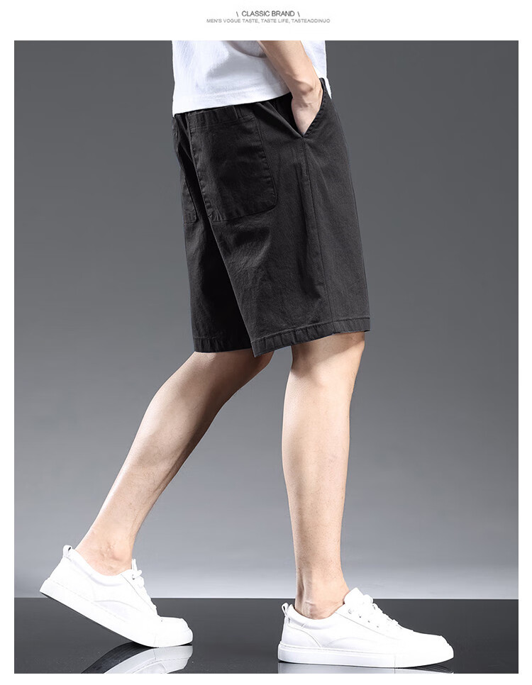 Zengzhi 2026 Summer Lightweight Casual Men's Shorts Fashion Sports Loose Straight Five-Point Pants Versatile Mid-Length Men's Trousers 10