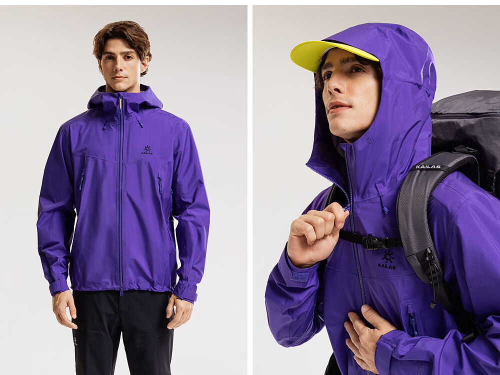 KAILAS Bogda 40D Hard Shell Jacket Unisex 3L Waterproof Windproof Lightweight Durable Hiking Mountaineering Coat 10