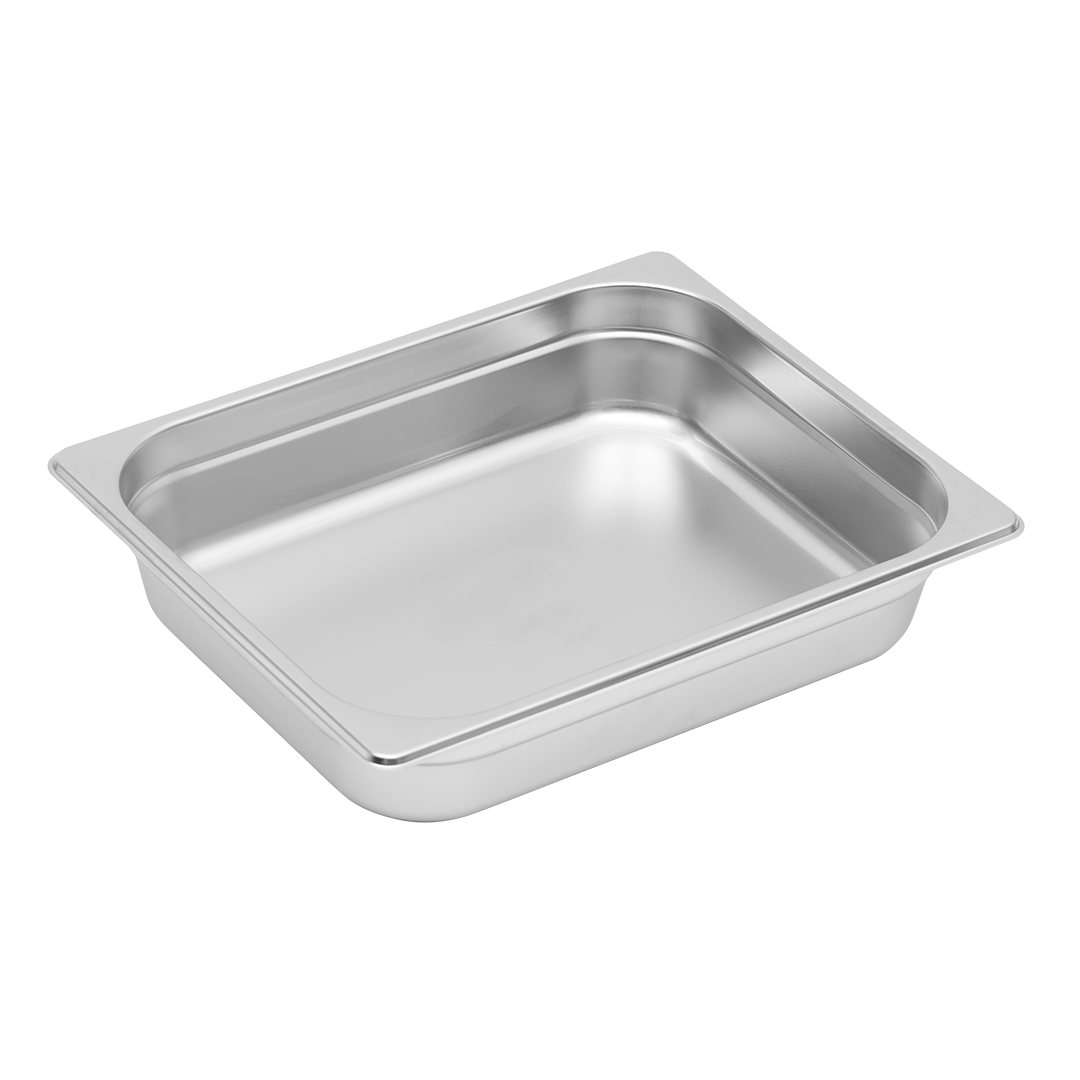 Golden Key American Style Anti-Crush Thickened Stainless Steel 1/2 Size Buffet Pan 6.5cm Commercial GK-MFSF12-65H