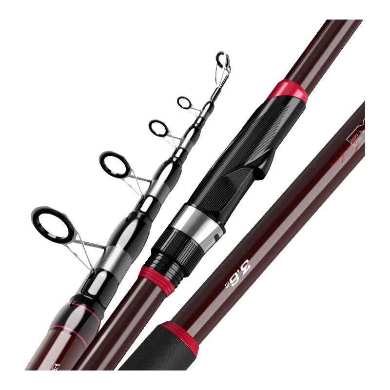 JIADIAONI Carbon Fishing Rod Sea Rod Long Casting Rod Casting Rod Set Fishing Rod Sea Rod Full Set Ultra Hard Anchoring Fish 3.9m