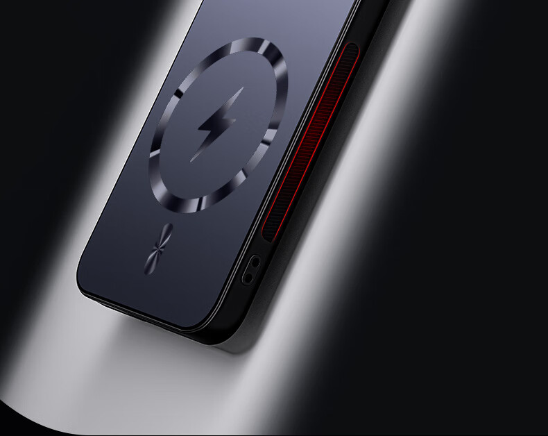 Bashidai Magnetic Matte Full-Coverage Shockproof Cooling Case for Honor 300, Luxury Lightweight Graphite Black Phone Cover for Men and Women 2