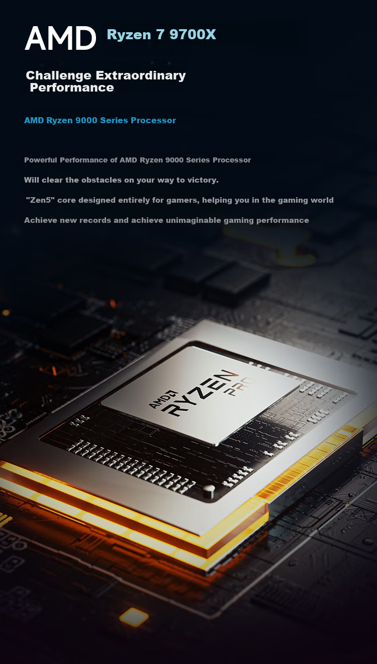 MSI Haihuangji RS AMD Ryzen R7 9700X/RTX5070/16G DDR5/1T Refresh Subsidy Gaming Desktop Computer Tower Openclaw Dragon Crab 1