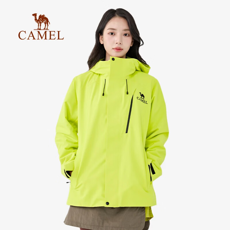 CAMEL Pursuer 2.0 Waterproof Windproof 3-in-1 Jacket 2025 Autumn Winter New Unisex Mountaineering Coat