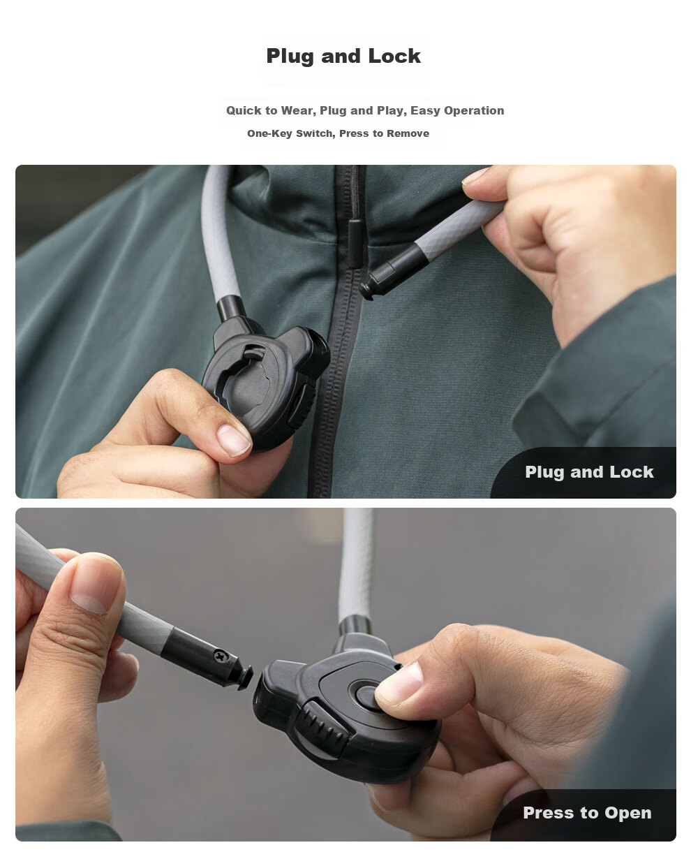 SUREWO Magnetic Neck Strap Phone Holder Chest Mount Shooting Bracket First-Person Perspective Neck Collar for TikTok Live Streaming Fishing Cycling Centered Shooting 1