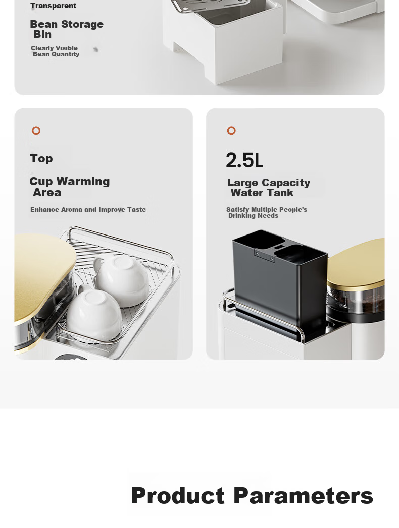 STELANG [Same Price As 618] ST-560ET Home Semi-Automatic Coffee Machine, Three-Pot Stove, Dual Pump Grinding All-In Machine, Commercial Gree 28