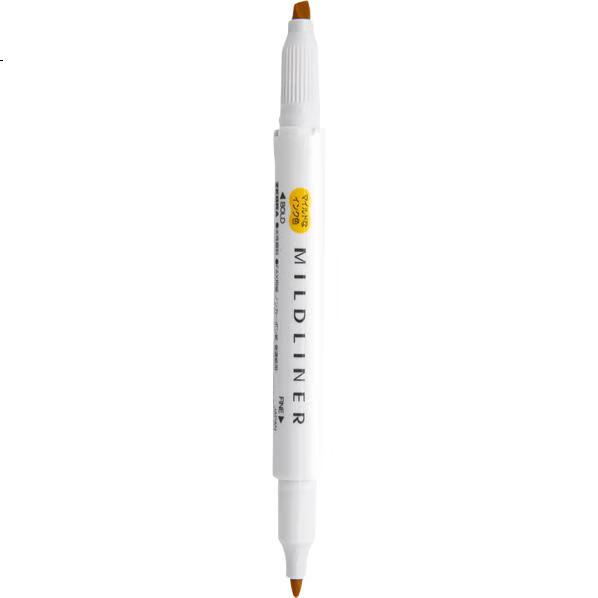 ZEBRA Маркер-текстовыделитель MILDLINER, серия WKT7, золотой, одноцветный