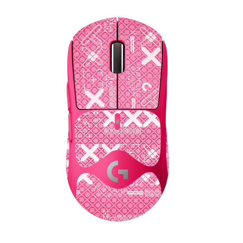 AKNK GPW2/3rd Gen King Sweat-Absorbing Non-Slip Pads Pink Floral Print [2 Pairs]