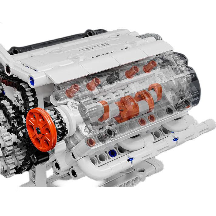 Конструктор ONEBOT V6 Engine Model, сборная модель двигателя, 14+, 400+ деталей, подарок