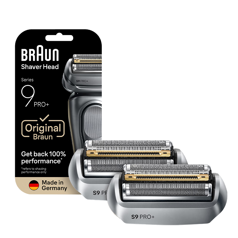 BRAUN [German Original Import] Series 9 BRAUN Premium Edition Electric Shaver, 96M Blade Heads *2, Membrane Value Combo Pack