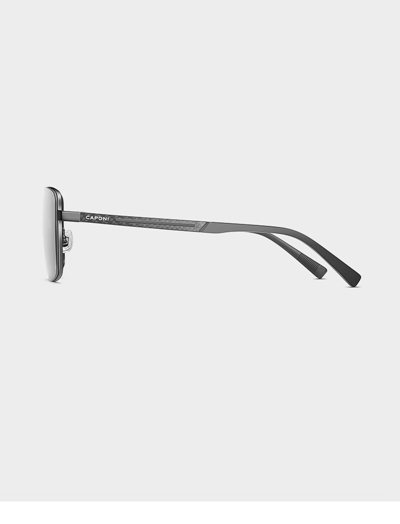 CAPONI Polarized Photochromic Sunglasses for Men and Women Carbon Fiber UV Protection Day and Night Driving Glasses 14