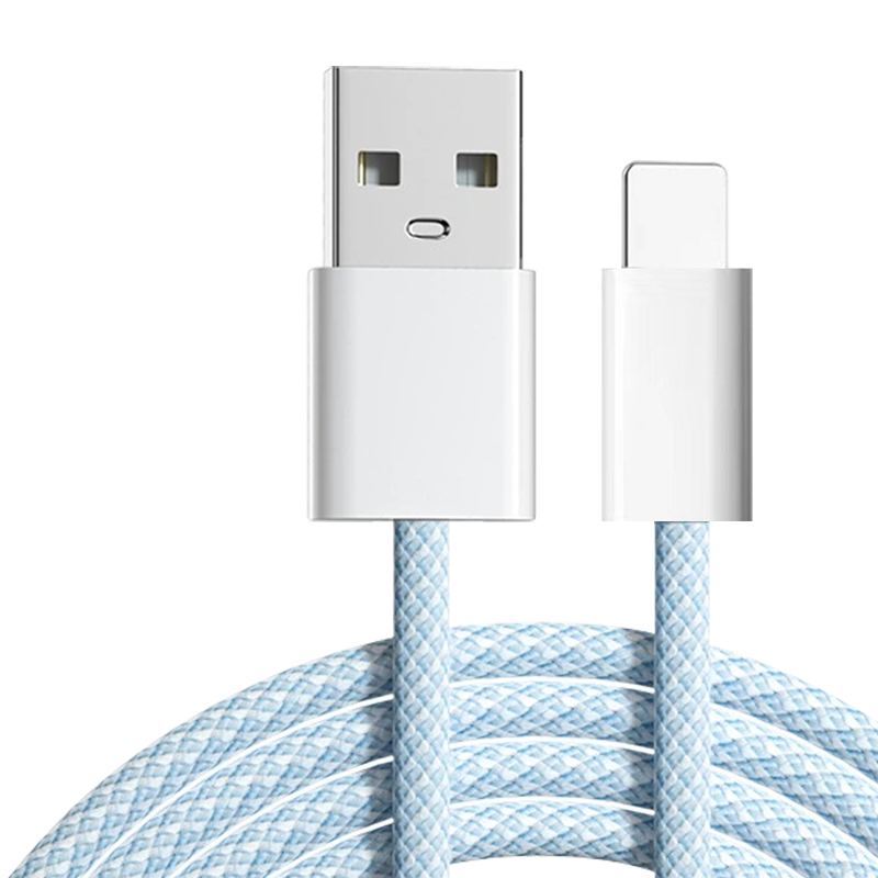 Smorss Apple Fast Charging Data Cable for iPhone 14/13/12/XR/8 USB Car Charger Cable 1m