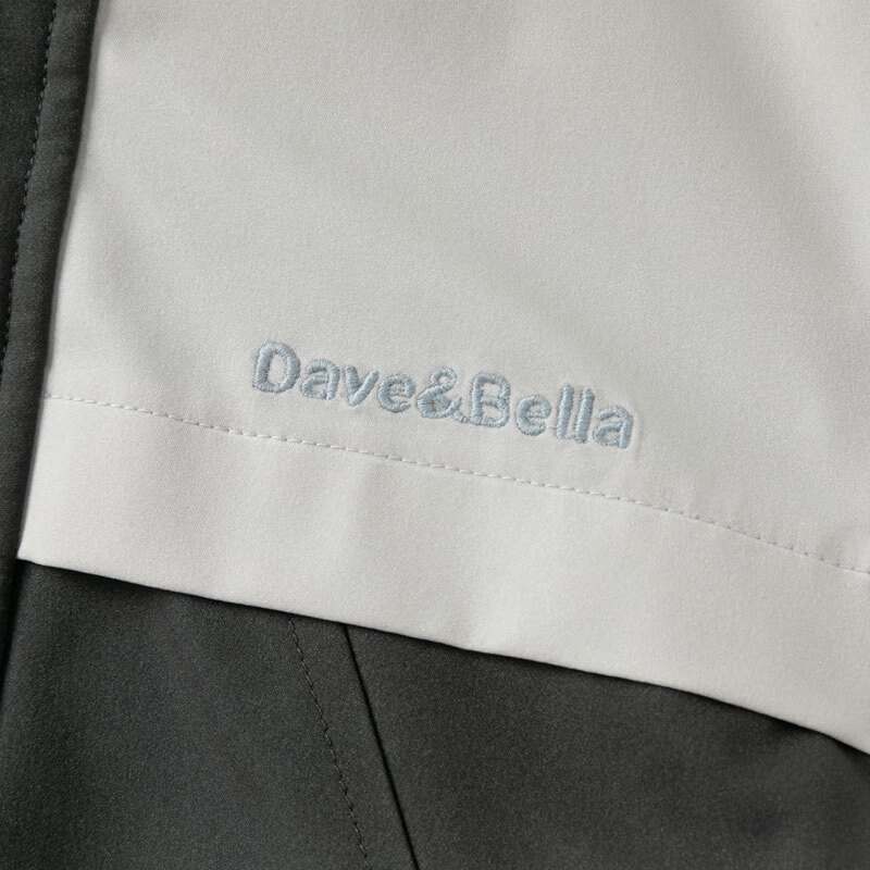 Детская ветрозащитная водонепроницаемая куртка DAVE & BELLA для мальчиков и девочек, осень 2024