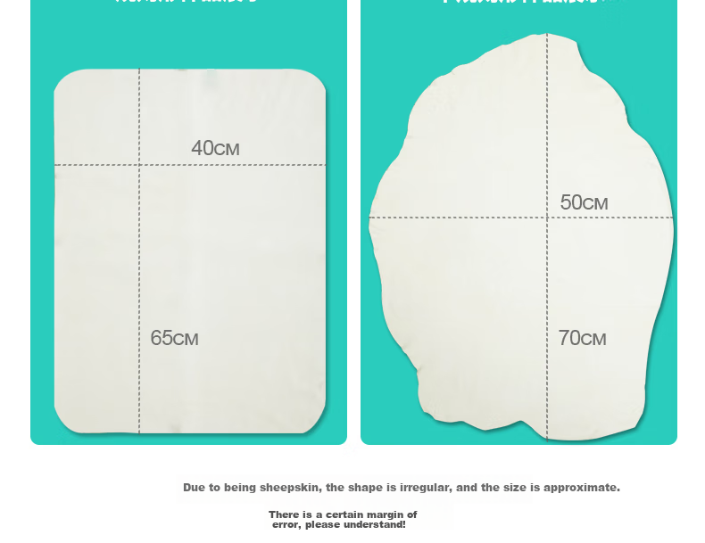 Good Weather Natural Chamois Leather Car Wash Towel Glass Cleaning Cloth Multifunctional Deerhide 40*70 Two-Pack (Irregular Shape) 7