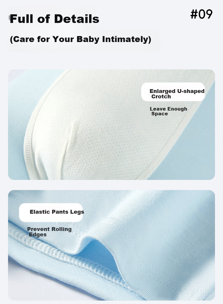 FENTENGCARE Children's Underwear, Boys' Modal Ice Silk Seamless Shorts, for Primary School Students And Teenagers, Thin Summer Style YR 9
