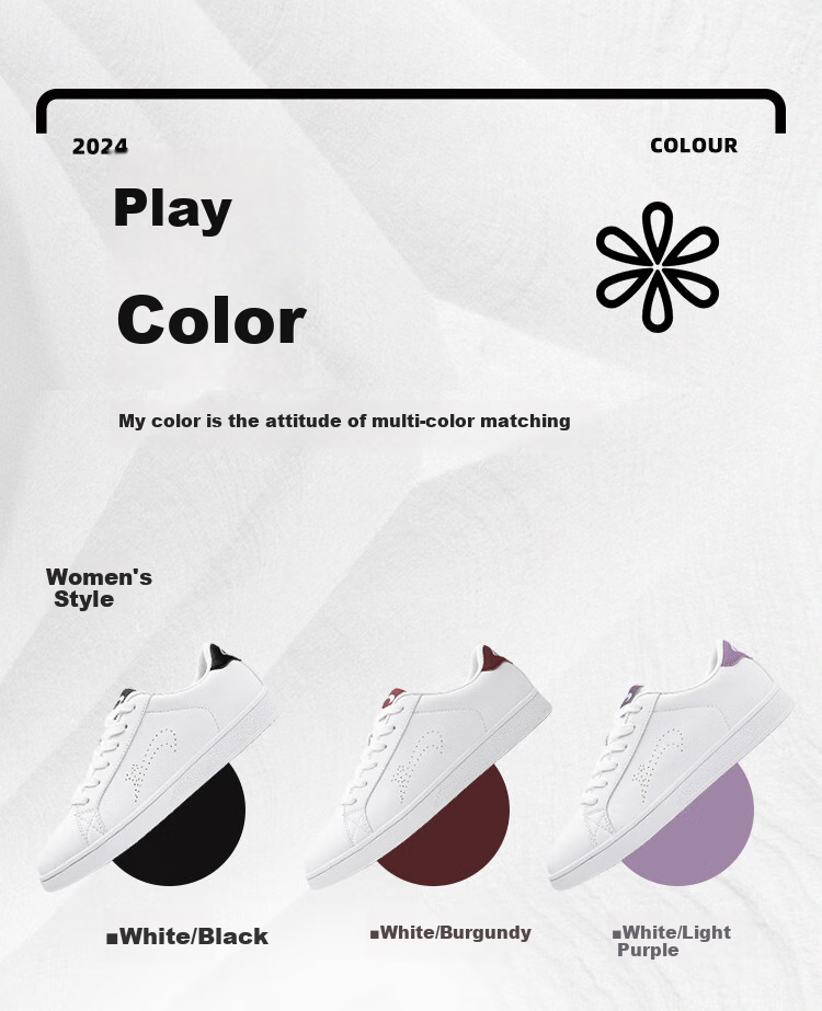 Guirenniao Canvas Shoes, Couple Casual Shoes, Summer Women's Shoes, Versatile Sports Sneakers for Men And Women, White/red, Women's Size 39 5