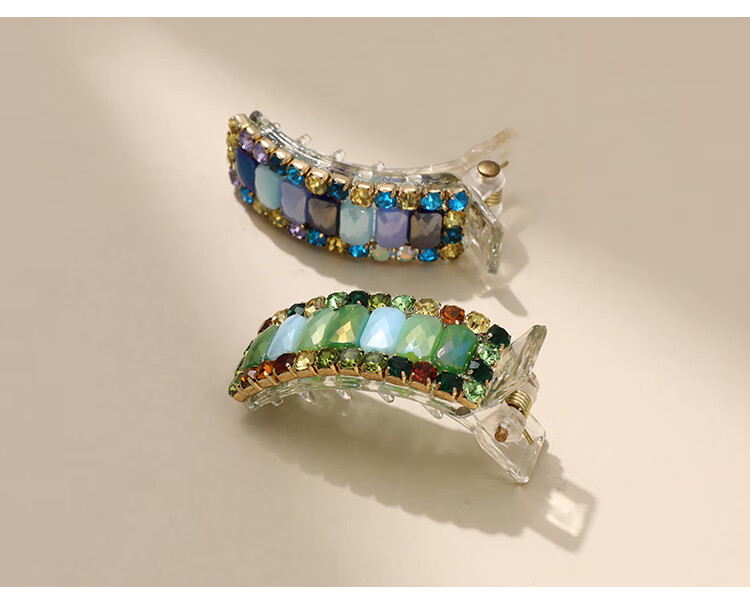 CHIMERA Rainbow Mojito Side Hair Clip Set of 2 Hairpin Hair Accessories for Women Birthday Gift 10