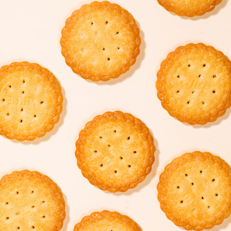 阿婆家的日式小圆饼800g早餐休闲零食黄油海盐饼干糕点儿童食品小吃