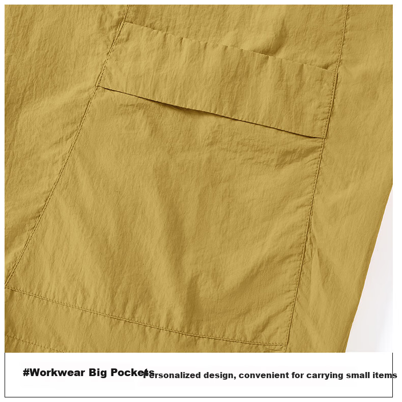 Baleno UPF100+ High Protection Sunscreen Shorts for Men, Summer Sweat-Wicking Breathable Five-Point Shorts, Lightweight Athletic Basketball Cargo Pants 10