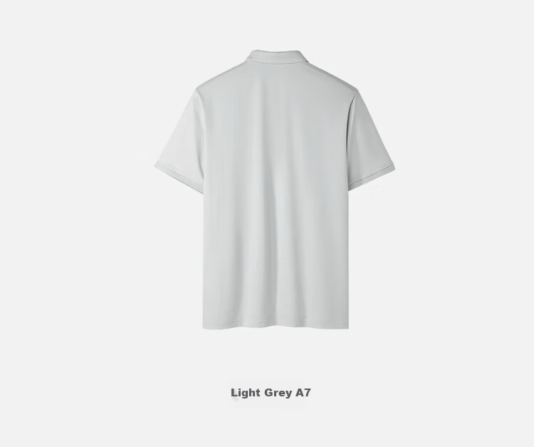 HLA Short-Sleeve Shirt for Men, Shan Bu Zai Gao Series, Cool-Feeling Short-Sleeve Shirt for Men in Summer 10
