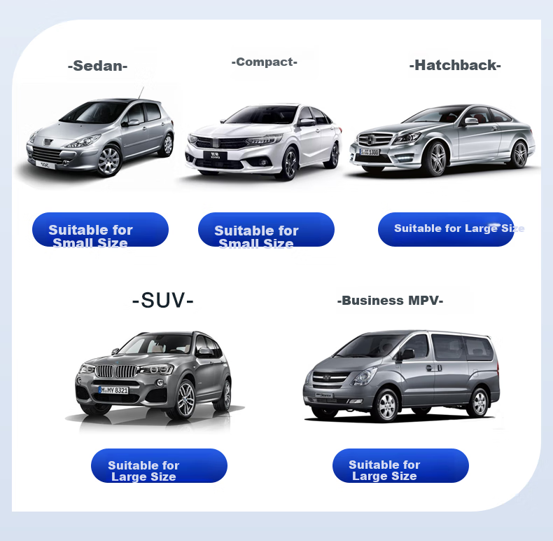 JIUCHENG Car Sunshade, Front Windshield Sun Protection, Interior Light-Blocking Panel, Car-Mounted Front Windshield Sunshade Device, Front Sectio 5