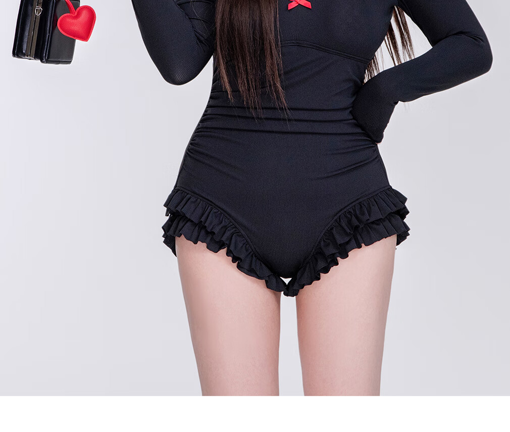 Agliondy Plus Size Swimsuit for Women, Slimming One-Piece Swimwear to Conceal Belly And Flaws, Sexy Hot Spring Resort Style, New 2026 Collectio 8