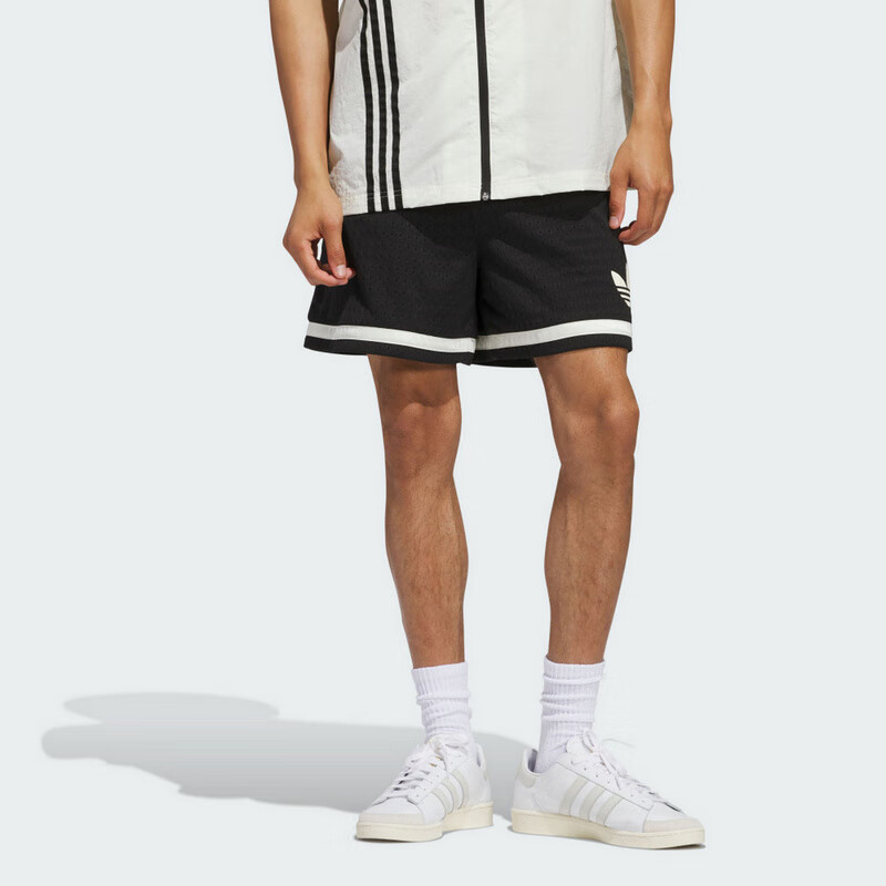 Adidas Originals Warp Knit Shorts JD5198 Black L Unisex Woven Shorts 1
