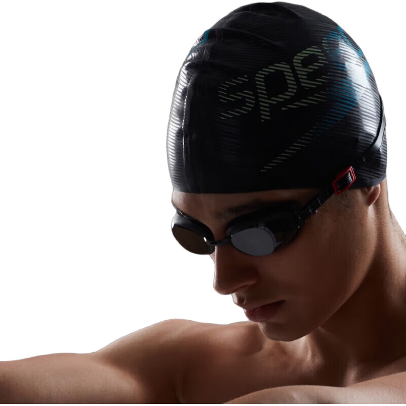 Очки для плавания Speedo Aquapure Vision для близоруких, профессиональные, с защитой от запотевания и УФ-лучей, серо-дымчатые, -1.50 диоптрии