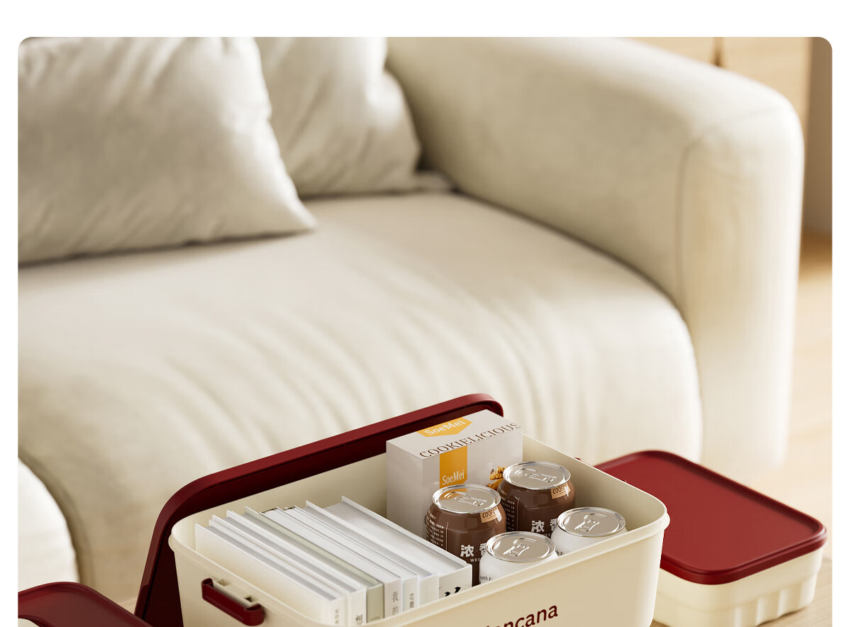Weijian Expandable Storage Box, Drawer Organizer for Desktop, Kitchen Cabinet Organizer, Deep Cabinet Storage Container, Medium Size 6