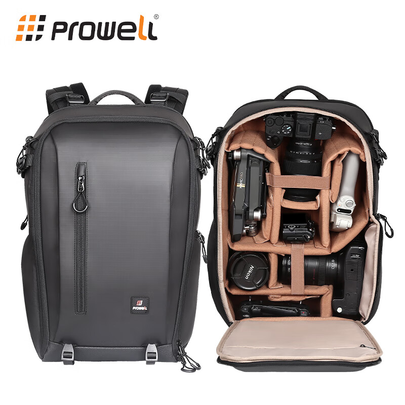 Pulewei Camera Backpack, Photography Rucksack, Mirrorless Camera Bag, Canon Sony Large Capacity Backpack, Outdoor Photography Camera Backpack, Multifunctional Lens Digital Storage Bag