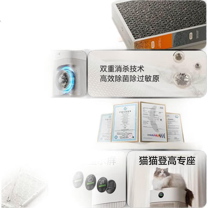 Очиститель воздуха Xiaomi Mijia Pet Air Purifier для удаления шерсти, запахов и аллергенов