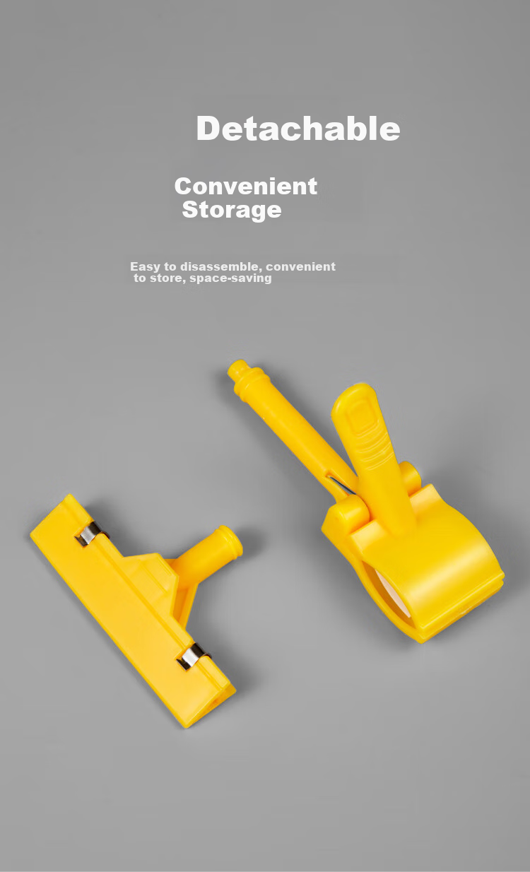 DSB Dishi Yellow Thumb Clip Explosion Sticker Clip Price Tag Food Fruit POP Advertising Clip Double-Headed Clip Product Pricing Clip 17*9cm 10 Pieces AC-161 7