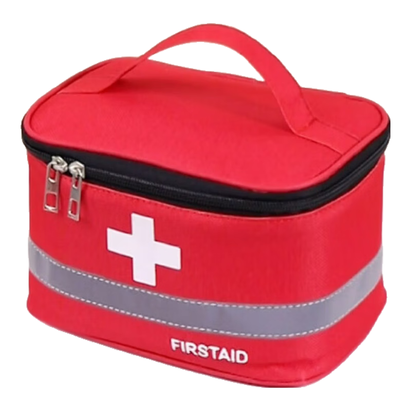 Bonayun Travel Medicine Storage Bag, Outdoor First Aid Kit, Portable Handheld Home Medicine Bag, Student Emergency Medical Kit