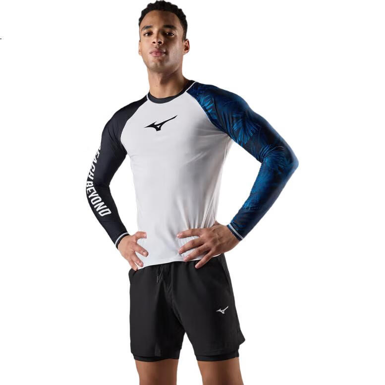 Мужские плавки MIZUNO, защита от смущения, быстросохнущие, для горячих источников, большого размера, для пляжного серфинга, белые, 2XL