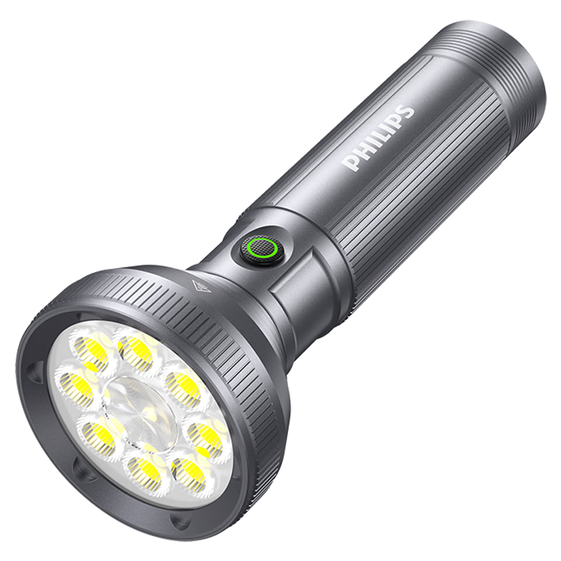 PHILIPS High Brightness Flashlight Super Long Battery Life Portable Military Outdoor Emergency Light SFL6252