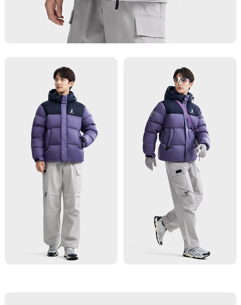 Qie [Same As Baby] Luotuo Co-Branded Thermal Energy 2.0 down Jacket, Thickened Warm Puffer Coat M35CR28065 4