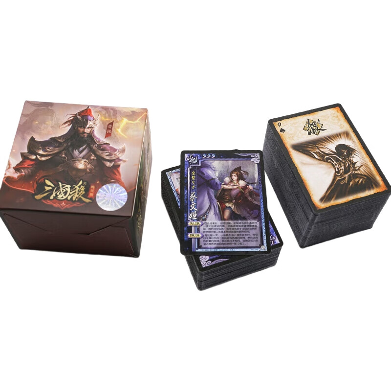 Настольная карточная игра "Sanguosha Changwan Series Deluxe Edition", портативная, красная коробка, 13 генералов