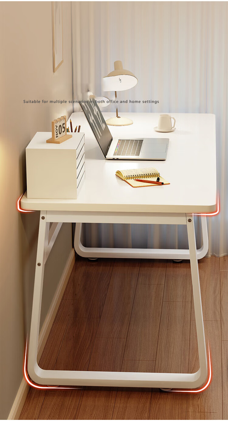 Churong Computer Desk, Desktop Study Table for Home Use, Simple Bedroom Learning Desk, Writing Desk, Office Desk, Gaming Table BGZ786 2